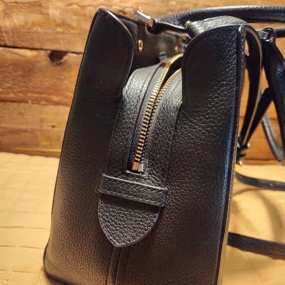 Kate Spade Black Leather Tote Bag - Picture 8 of 10